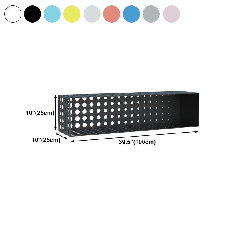 Iron Wall Mounted Bookshelf Industrial Closed Back Bookshelf Clearhalo 'Bookcases' 'furn' 'furn_bookcases' 'Furniture' 'furniture_bookcases' 'kitchen' 'kitchen_bookcases' 'Living Room Furniture' 'Office Furniture' 1200x1200_cd16d9b0-5419-43b3-aa99-14e04b3d5058