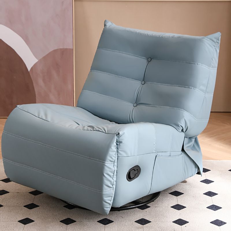 Reckin de puissance en cuir 41,73 "W Home Theatre Reclin avec rangement