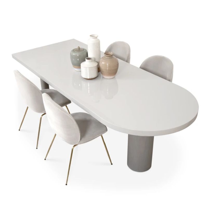 Modern Style Home Solid Wood Dining Table Freeform Shape Table with 3 Legs Base Clearhalo ' dining_table' 'Dining Tables & Seating' 'Dining Tables' 'furn' 'furn_dining_table' 'Furniture' 'furniture_dining_table' 'Kitchen & Dining Furniture' 'kitchen&dining_furn' 'kitchen' 'kitchen_dining_table' 1200x1200_cd1a0743-006c-4567-8f88-a9049b2d2650