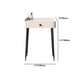 Modern Style Dressing Table Stone Top Vanity Set with Storage Drawers