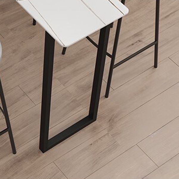 Modern Rectangle Sintered Stone Table Dining Bar Counter Table for Kitchen Clearhalo 'Bar Furniture' 'Bar Tables' 'bar_tables' 'furn' 'furn_bar_tables' 'Furniture' 'furniture_bar_tables' 'Kitchen & Dining Furniture' 1200x1200_cd1b75c9-e9a2-47bb-8c0b-ebf3ee6c9df1