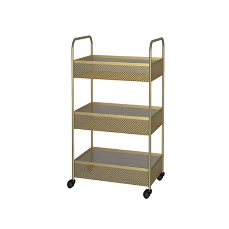 Glam Style Standard Bookcase Metal Vertical Bookshelf with Wheels Clearhalo 'Bookcases' 'furn' 'furn_bookcases' 'Furniture' 'furniture_bookcases' 'Office Furniture' 1200x1200_cd1c3e7e-d19a-4c71-97c3-3aadacea627e