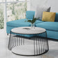 Table basse luxueuse en ardoise 1 table de cocktail simple avec rangement