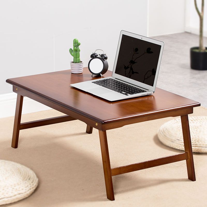 Contemporary Style Wood Office Desk Rectangular Shape Task Desk in Brown/Natural Clearhalo 'furn' 'furn_office_desk' 'Furniture' 'Office Desks' 'Office Furniture' 'office_desk' 1200x1200_cd23b0a6-ab2c-4730-9c02-be3520472122