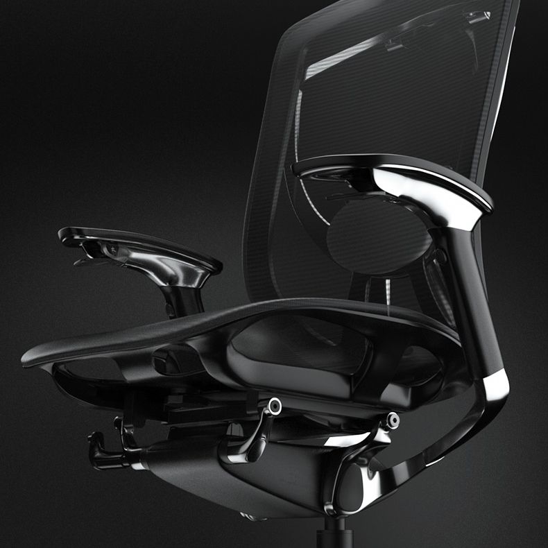 Moderne bureaustoel verstelbare stoelhoogte verwijderbare wapenstoel met wielen met wielen