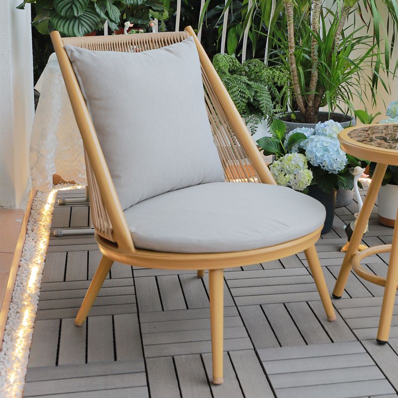 Sedia per il tempo libero balcone sedia rattan moderna sedia di divano soggiorno semplice singolo rattan