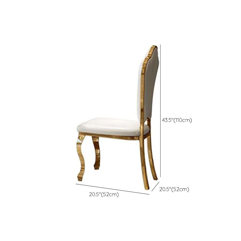 Mesa de comedor de mármol de estilo moderno juego blanco 1/4/5/6/7 piezas de comedor para uso en el hogar