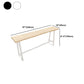Wood Rectangle Top Counter Table 42-inch Height Contemporary Bar Table Clearhalo 'Bar Furniture' 'Bar Tables' 'bar_tables' 'furn' 'furn_bar_tables' 'Furniture' 'furniture_bar_tables' 'Kitchen & Dining Furniture' 1200x1200_cd26e0ad-99fc-4659-8429-f786739d5fae