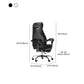 Padded Arms Office Chair Tilt Mechanism No Distressing Desk Chair with Wheels Clearhalo 'furn' 'furn_office_chair' 'Furniture' 'Office Chairs' 'Office Furniture' 'office_chair' 1200x1200_cd27020a-247d-49c2-a3c0-357c75a6466d