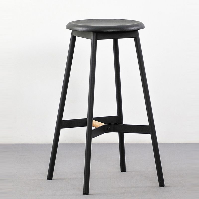 Modern Style Round Bar-stool Metal Counter Bar Stool for Restaurant Clearhalo 'Bar Furniture' 'Bar Stools' 'bar_stools' 'furn' 'furn_bar_stools' 'Furniture' 'furniture_bar_stools' 'Kitchen & Dining Furniture' 1200x1200_cd277c49-fe32-450b-ba9f-245175518266