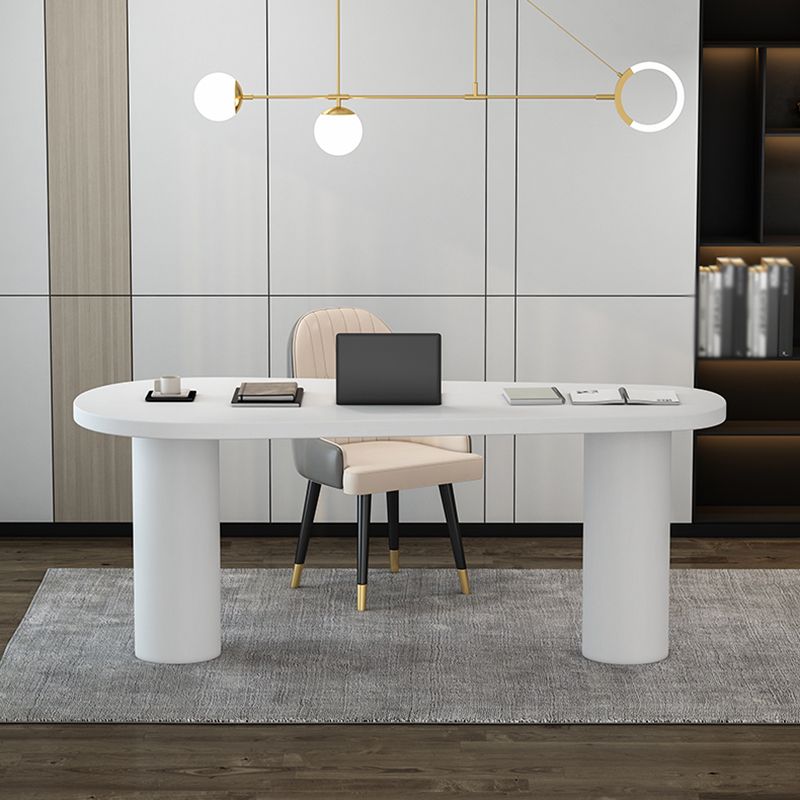 Tavolo da lavoro in legno massiccio Home Office Industrial Free Form Desk