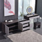 Gray Modern Wooden with Drawer Lighted Mirror Bedroom Vanity Table Clearhalo 'Bedroom Furniture' 'furn' 'furn_makeup_vanities' 'Furniture' 'Makeup Vanities' 'makeup_vanities' 1200x1200_cd2b430d-ddfe-417c-a045-7b824e118f70