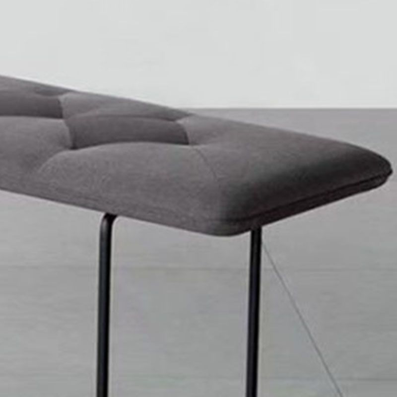 Rectangle Seating Bench Cushioned Backless Entryway and Bedroom Bench Clearhalo 'Benches' 'Chairs & Seating' 'furn' 'furn_benches' 'Furniture' 'Living Room Furniture' 1200x1200_cd31562f-e3d2-4245-b1d0-23e0621f459c