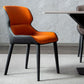 Inicio Silla lateral moderna del ala de la ala Matte Sillas de comedor de cuero falso