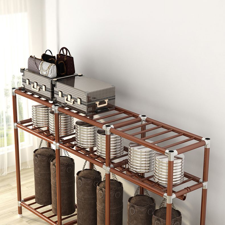 Modern Style Wardrobe Armoire Steel Frame Wardrobe for Bedroom Clearhalo 'Armoires & Wardrobes' 'armoires_wardrobes' 'Bedroom Furniture' 'furn' 'furn_armoires_wardrobes' 'Furniture' 1200x1200_cd35100c-082e-4e40-9401-5b6815195813