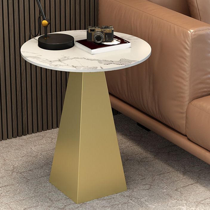 Tavolino rotondo moderno da 19.6 "/23.6"