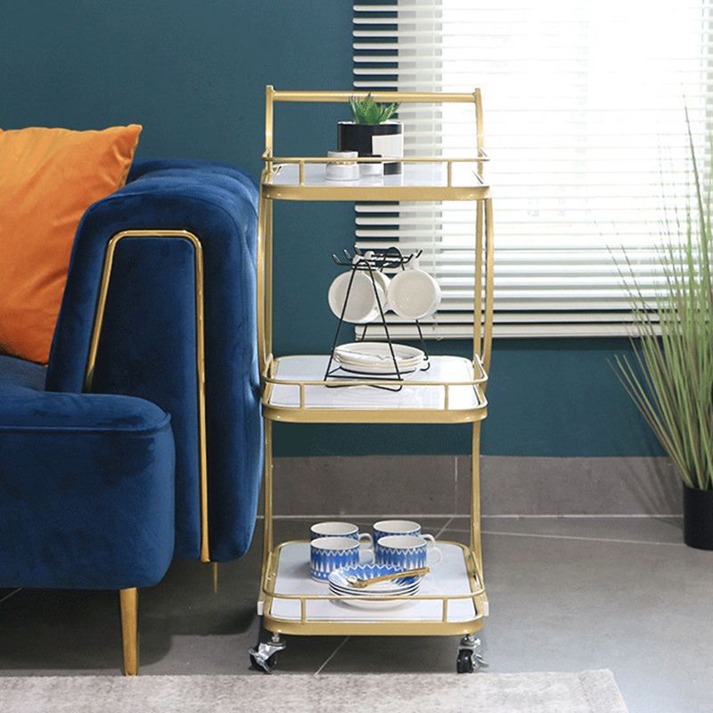 Table de préparation de préparation de métal de style moderne à usage domestique