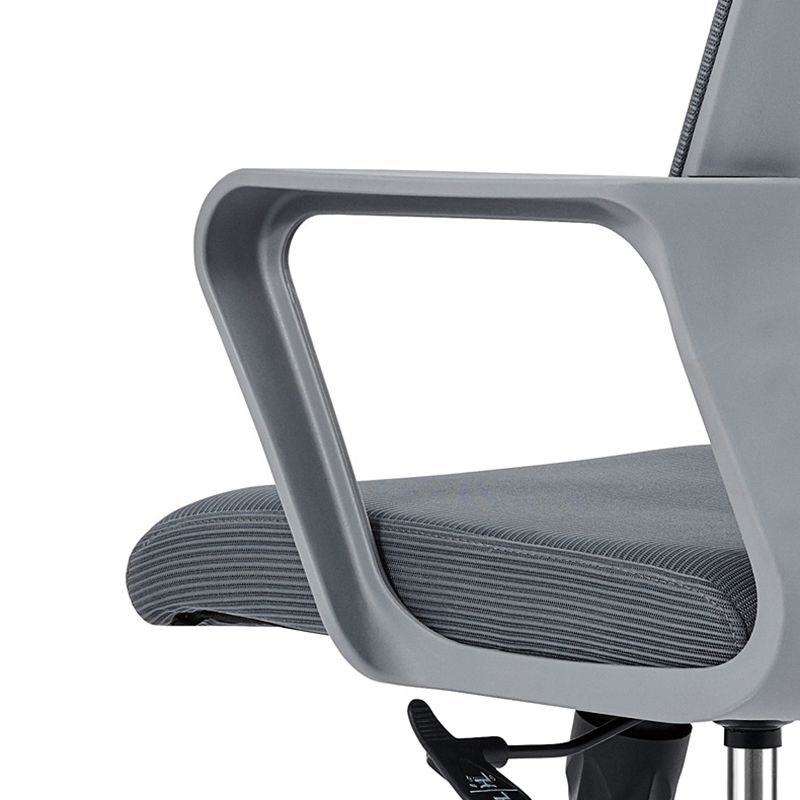 Fixed Arms Office Chair No Distressing Ergonomic Chair with Wheels Clearhalo 'furn' 'furn_office_chair' 'Furniture' 'Office Chairs' 'Office Furniture' 'office_chair' 1200x1200_cd37988c-edd4-46f1-a76c-3a72b77f379c