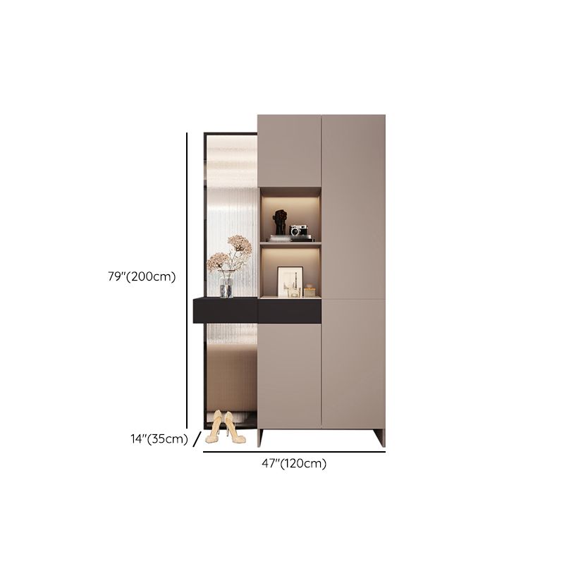 Modern Accent Cabinet Scratch Resistant and Stain Resistant Storage Cabinet with Doors Clearhalo 'Cabinets & Chests' 'cabinets_chests' 'furn' 'furn_cabinets_chests' 'Furniture' 'Living Room Furniture' 1200x1200_cd380225-4fb4-4c57-9aee-272cca29d526