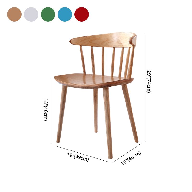 Contemporary Style Dining Wooden Chair Kitchen Wingback Armless Chairs Clearhalo ' kitchen&dining_furn' 'Dining Chairs' 'Dining Tables & Seating' 'dining_chair' 'furn' 'furn_dining_chair' 'Furniture' 'furniture_dining_chair' 'Kitchen & Dining Furniture' 'kitchen' 1200x1200_cd3874cc-9c79-4978-a619-6044b9916927