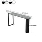 Glam Style Bar Table Metal Frame 42 Inch Height Table for Restaurant Clearhalo 'Bar Furniture' 'Bar Tables' 'bar_tables' 'furn' 'furn_bar_tables' 'Furniture' 'furniture_bar_tables' 'Kitchen & Dining Furniture' 'kitchen&dining_furn' 'kitchen' 1200x1200_cd3eec50-16ba-4594-9b8e-a9f0e078a321