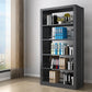 Standard Metal Bookshelf 5 Tiers Contemporary Bookcase for Home Office 78.7"H Clearhalo 'Bookcases' 'furn' 'furn_bookcases' 'Furniture' 'Office Furniture' 1200x1200_cd40d2f4-0ba5-439a-b416-37194504a31f
