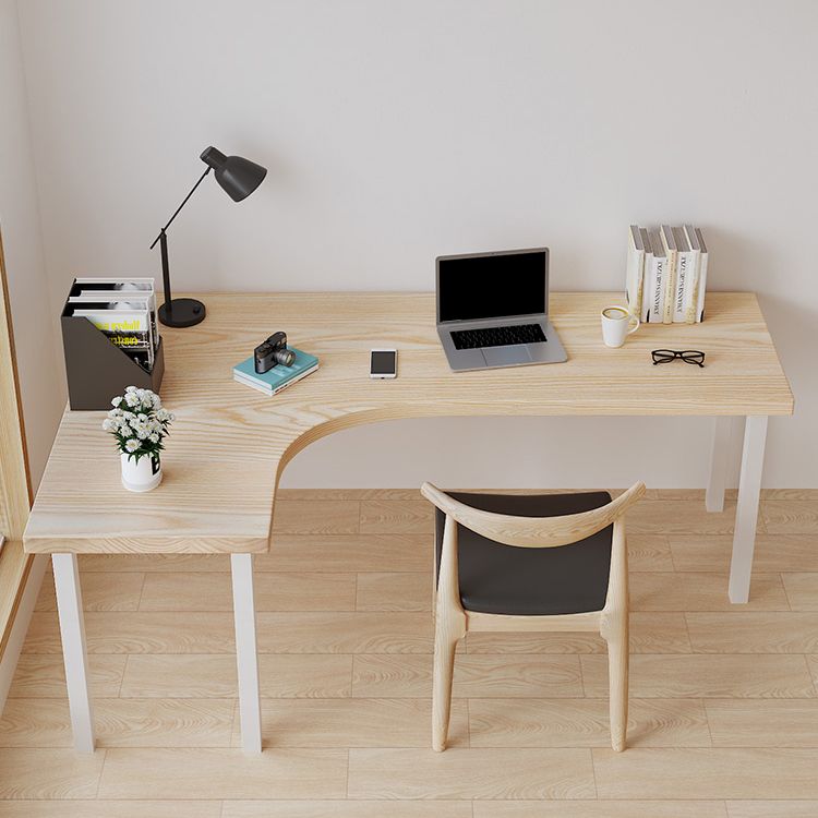 Scrivania moderna di scrittura di ferro minimalista a forma di a forma di ufficio per camera da letto e sala libri