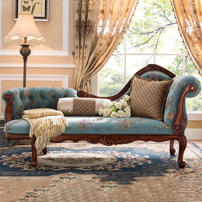 Traditional Chaise Lounge Couch Bedroom Living Room Chaise with Button Tufted Clearhalo 'Chairs & Seating' 'Chaise Lounge' 'chaise_lounge' 'furn' 'furn_chaise_lounge' 'Furniture' 'Living Room Furniture' 1200x1200_cd443170-9a55-40f1-8257-9a3bc60c3e55