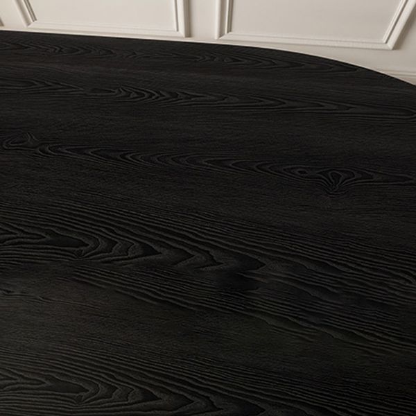 63" Modern Dining Table Oval Double Pedestal Dining Table for Home Use Clearhalo ' dining_table' 'Dining Tables & Seating' 'Dining Tables' 'furn' 'furn_dining_table' 'Furniture' 'furniture_dining_table' 'Kitchen & Dining Furniture' 'kitchen&dining_furn' 'kitchen' 'kitchen_dining_table' 1200x1200_cd4621a9-4605-4a00-a984-d239175aed06