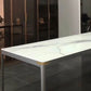 Sintered Stone Dining Table Industrial Style 4 Legs Aluminum Alloy Base Rectangle Table for Home Clearhalo ' dining_table' 'Dining Tables & Seating' 'Dining Tables' 'furn' 'furn_dining_table' 'Furniture' 'furniture_dining_table' 'Kitchen & Dining Furniture' 'kitchen&dining_furn' 'kitchen' 'kitchen_dining_table' 1200x1200_cd46d43b-dc1d-48b3-8e3e-66f01b1d0d26