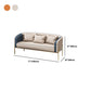 Modernes 22,83 "Breitsofa Kunstledertuxedo Arm Sofa für Wohnzimmer