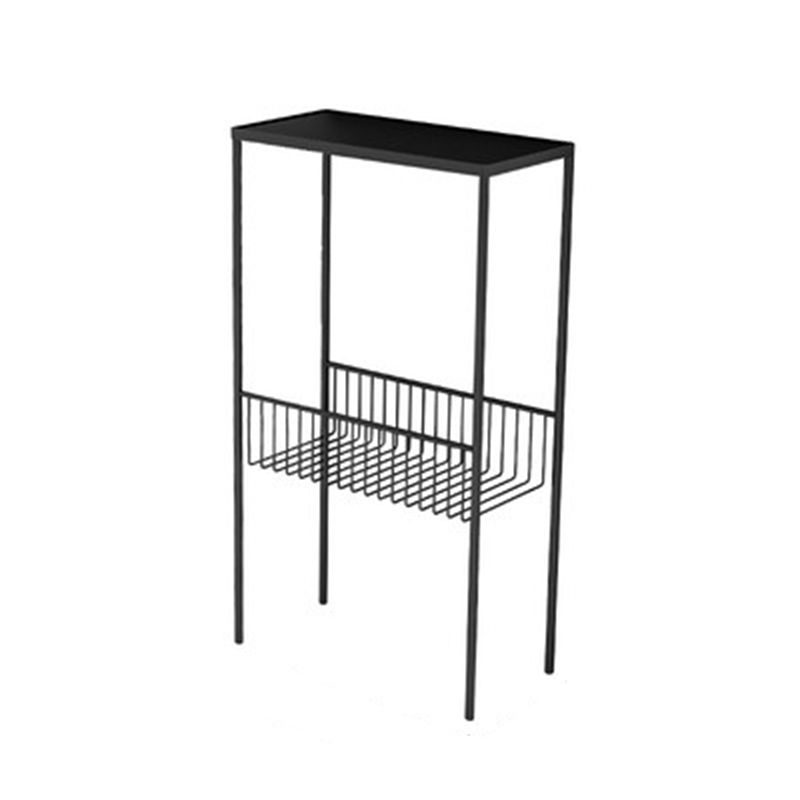 Table d'appoint contemporaine de 27,6 "de haut de haut table d'appoint rectangulaire