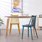 Contemporary Plastic Dining Chair Slat Back Side Chair in Matte Finish for Home Clearhalo 'Dining Chairs' 'Dining Tables & Seating' 'dining_chair' 'furn' 'furn_dining_chair' 'Furniture' 'Kitchen & Dining Furniture' 1200x1200_cd4bc960-1275-4a6c-9182-fa90c5ae4754