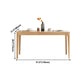 Modern Style Brown Dining Table Rectangle Solid Wood 4 Legs Dining Table for Home Clearhalo ' dining_table' 'Dining Tables & Seating' 'Dining Tables' 'furn' 'furn_dining_table' 'Furniture' 'furniture_dining_table' 'Kitchen & Dining Furniture' 'kitchen&dining_furn' 'kitchen' 'kitchen_dining_table' 1200x1200_cd4c8326-bafe-4869-bd75-057938a58067