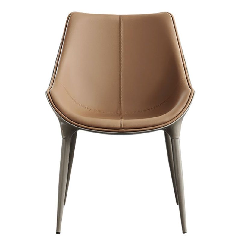 Contemporary Style Metal Dining Chair Dining Arm Side Chairs for Kitchen (Set of 2) Clearhalo ' kitchen&dining_furn' 'Dining Chairs' 'Dining Tables & Seating' 'dining_chair' 'furn' 'furn_dining_chair' 'Furniture' 'furniture_dining_chair' 'Kitchen & Dining Furniture' 'kitchen' 1200x1200_cd4d3e0b-e4c6-4e38-b0fa-0653f82af93c