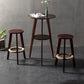 Simple Style Round Bar Table Wood Top Pub Table for Living Room Clearhalo 'Bar Furniture' 'Bar Tables' 'bar_tables' 'Furniture' 'furniture_bar_tables' 'Kitchen & Dining Furniture' 1200x1200_cd4d84a8-e630-4f74-b45a-a38e2bbc7089
