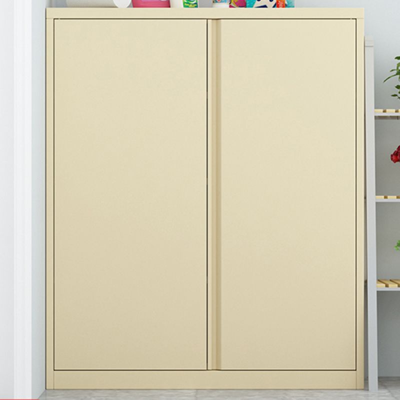 Armoire à accent moderne armoire de rangement beige avec résistant à l'eau