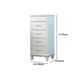 White Wooden Lingerie Chest Modern Style Vertical Storage Chest Dresser Clearhalo 'Bedroom Furniture' 'Dressers & Chests' 'dressers_chests' 'furn' 'furn_dressers_chests' 'Furniture' 1200x1200_cd50c88c-fee7-47e8-83f8-8f53cf667f36