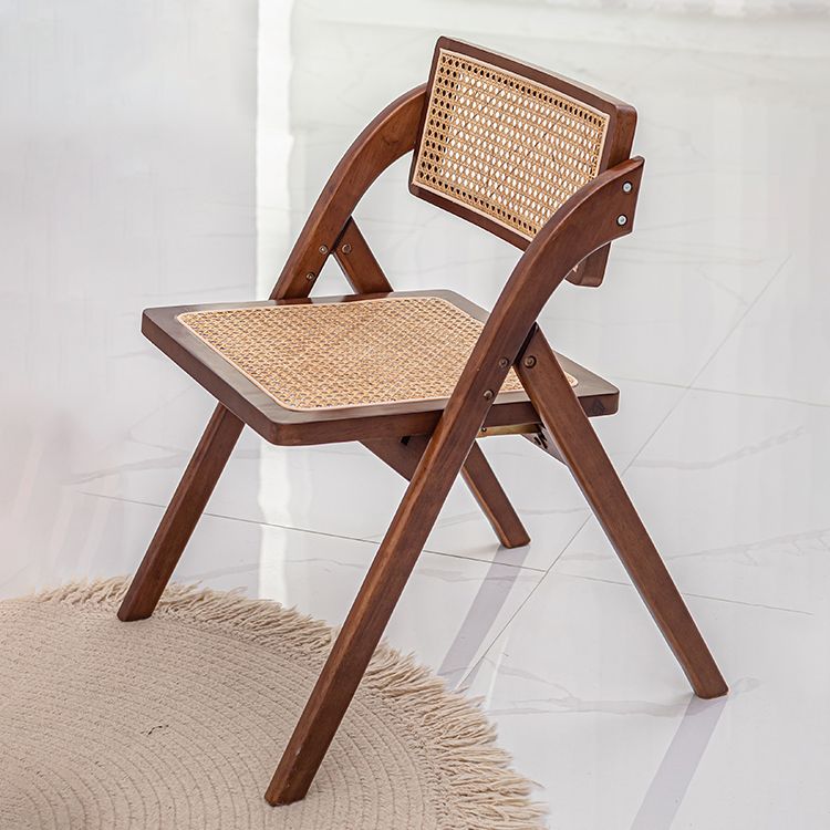 Minimalist Solid Wood Kitchen Dining Folding Side Chair Opening Back Folding Side Chair Clearhalo ' kitchen&dining_furn' 'Dining Chairs' 'Dining Tables & Seating' 'dining_chair' 'furn' 'furn_dining_chair' 'Furniture' 'furniture_dining_chair' 'Kitchen & Dining Furniture' 'kitchen' 1200x1200_cd523a7c-2091-43a5-b209-3853b40f75a8