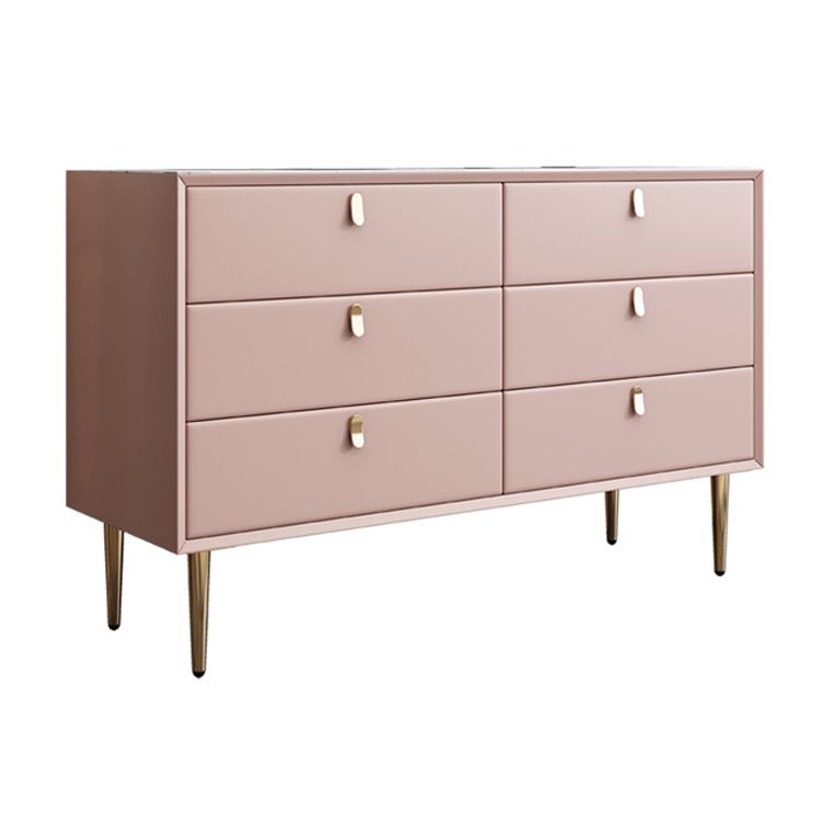 Commode de rangement en pierre Glam classique de 15,6 pouces de largeur avec 5/6/7/9 tiroirs
