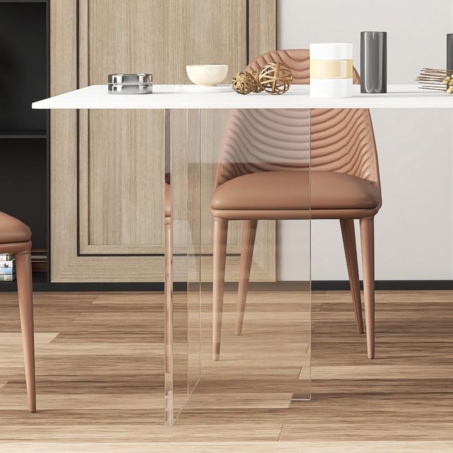 1/2/5/7 Pcs Rectangular Dining Table Set Dining Room Table and Chair Clearhalo 'Dining Room Sets' 'Dining Tables & Seating' 'dining_room_set' 'furn' 'furn_dining_room_set' 'Furniture' 'furniture_dining_room_set' 'Kitchen & Dining Furniture' 1200x1200_cd5a3656-2b72-4c95-8213-706d5016912b