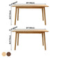 Simplicity Solid Wood Dining Table Rectangle Shape Dining Table with 4 Legs Base Clearhalo ' dining_table' 'Dining Tables & Seating' 'Dining Tables' 'furn' 'furn_dining_table' 'Furniture' 'furniture_dining_table' 'Kitchen & Dining Furniture' 'kitchen&dining_furn' 'kitchen' 'kitchen_dining_table' 1200x1200_cd5c660f-a0ea-4b80-9194-35b5706e1103