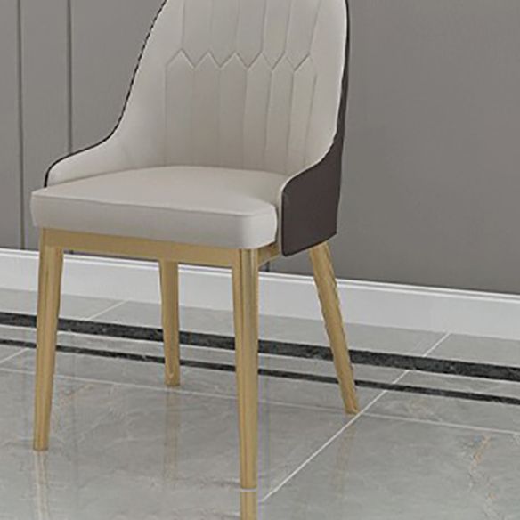 Nordic Dining Room Set Metal Base Dining Table Rectangle Formal Dinette Set for Home Clearhalo 'Dining Room Sets' 'Dining Tables & Seating' 'dining_room_set' 'furn' 'furn_dining_room_set' 'Furniture' 'furniture_dining_room_set' 'Kitchen & Dining Furniture' 'kitchen&dining_furn' 'kitchen' 1200x1200_cd5c9e83-9d87-4c1c-9693-27515b820436