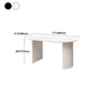 Modern Solid Wood Table for Restaurant Oval Kitchen Table with Double Pedestal Clearhalo 'Dining Tables & Seating' 'Dining Tables' 'dining_table' 'furn' 'furn_dining_table' 'Furniture' 'furniture_dining_table' 'Kitchen & Dining Furniture' 'kitchen' 'kitchen_dining_table' 1200x1200_cd5f8d25-7dd8-4b43-a604-5432ef2ead88