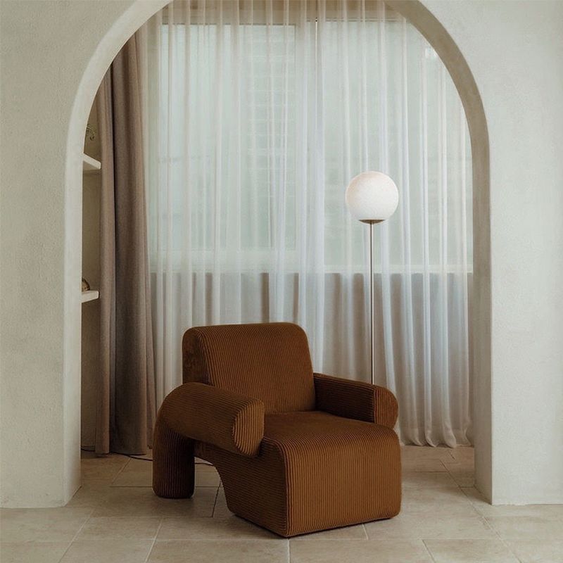 Nordic Arms Included Round Arms Tight Back Living Room Accent Armchair Clearhalo 'Accent Chairs' 'accent_chairs' 'Chairs & Seating' 'furn' 'furn_accent_chairs' 'Furniture' 'Living Room Furniture' 1200x1200_cd6228e5-d650-401a-b04c-431c79900e34