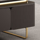 27" Wide Glam Cocktail Table Rectangle Stone Coffee Table with Drawer Clearhalo 'Coffee & Accent Tables' 'Coffee Tables' 'coffee_tables' 'furn' 'furn_coffee_tables' 'Furniture' 'Living Room Furniture' 1200x1200_cd64515b-dbc9-4e0e-81db-b8137293a111
