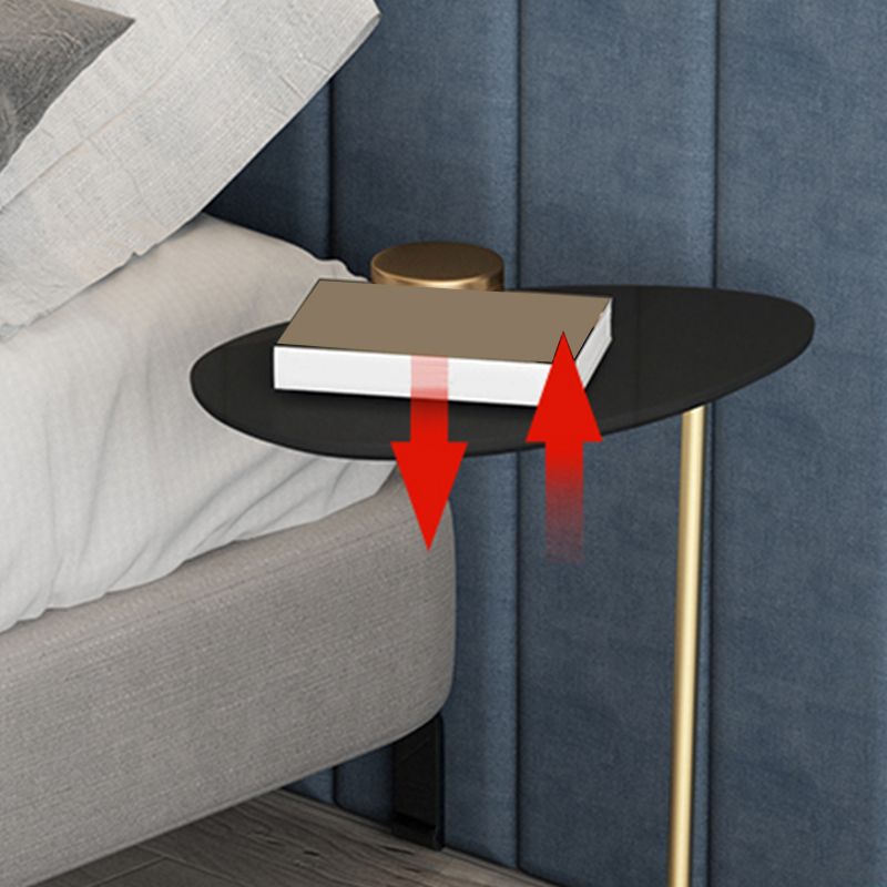 23.6inch Tall Modern C Corner Table Solid Wood Side End Table Clearhalo 'Coffee & Accent Tables' 'End & Side Tables' 'end_side_tables' 'furn' 'furn_end_side_tables' 'Furniture' 'Living Room Furniture' 1200x1200_cd64c409-49c1-4556-998f-b094c14eff0d