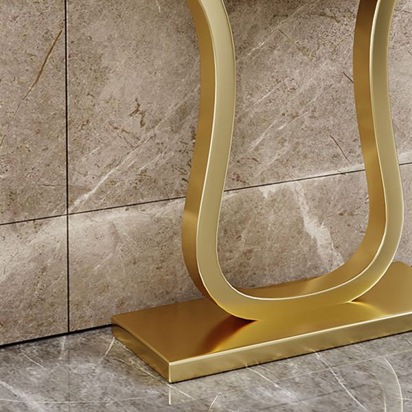 Tavolo da coprone da 31,5 "H con tavolo console di base per piedistallo per il corridoio