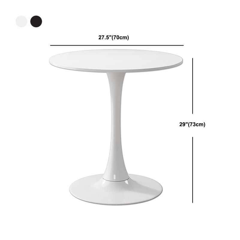 Mesa de centro con pedestal escandinavo, mesa redonda de cóctel de madera para sala de estar