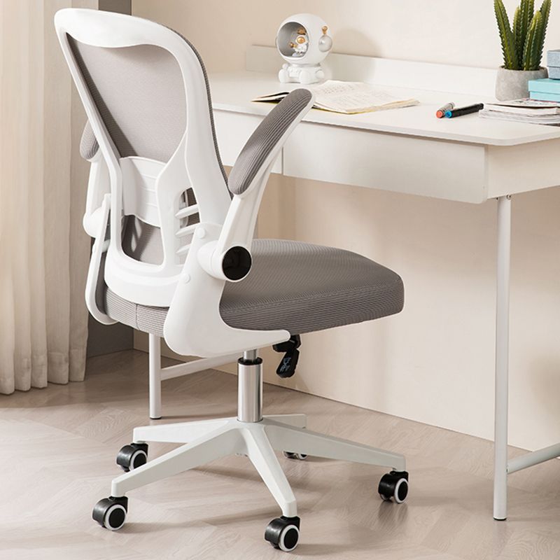 Modern Office Chair Adjustable Seat Height Swivel Chair with Breathable Back Clearhalo 'furn' 'furn_office_chair' 'Furniture' 'Office Chairs' 'Office Furniture' 'office_chair' 1200x1200_cd69ce02-12fa-4415-a0e8-699d4800e864